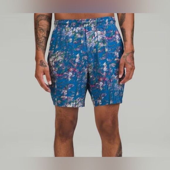 lululemon athletica Other - Lululemon Pace Breaker Short Linerless Classic Fit
Floral blue multi